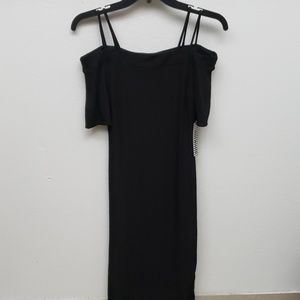 Ladies Black Halter Dress